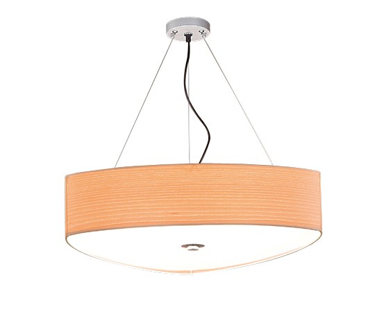 白栓木 橢三角型吸頂燈 