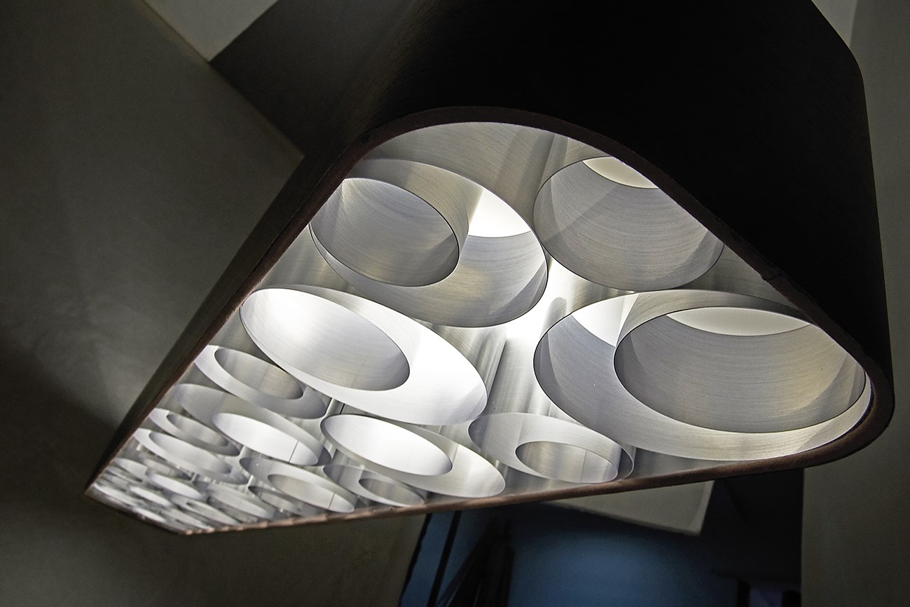 圓角長型 多環 吊燈