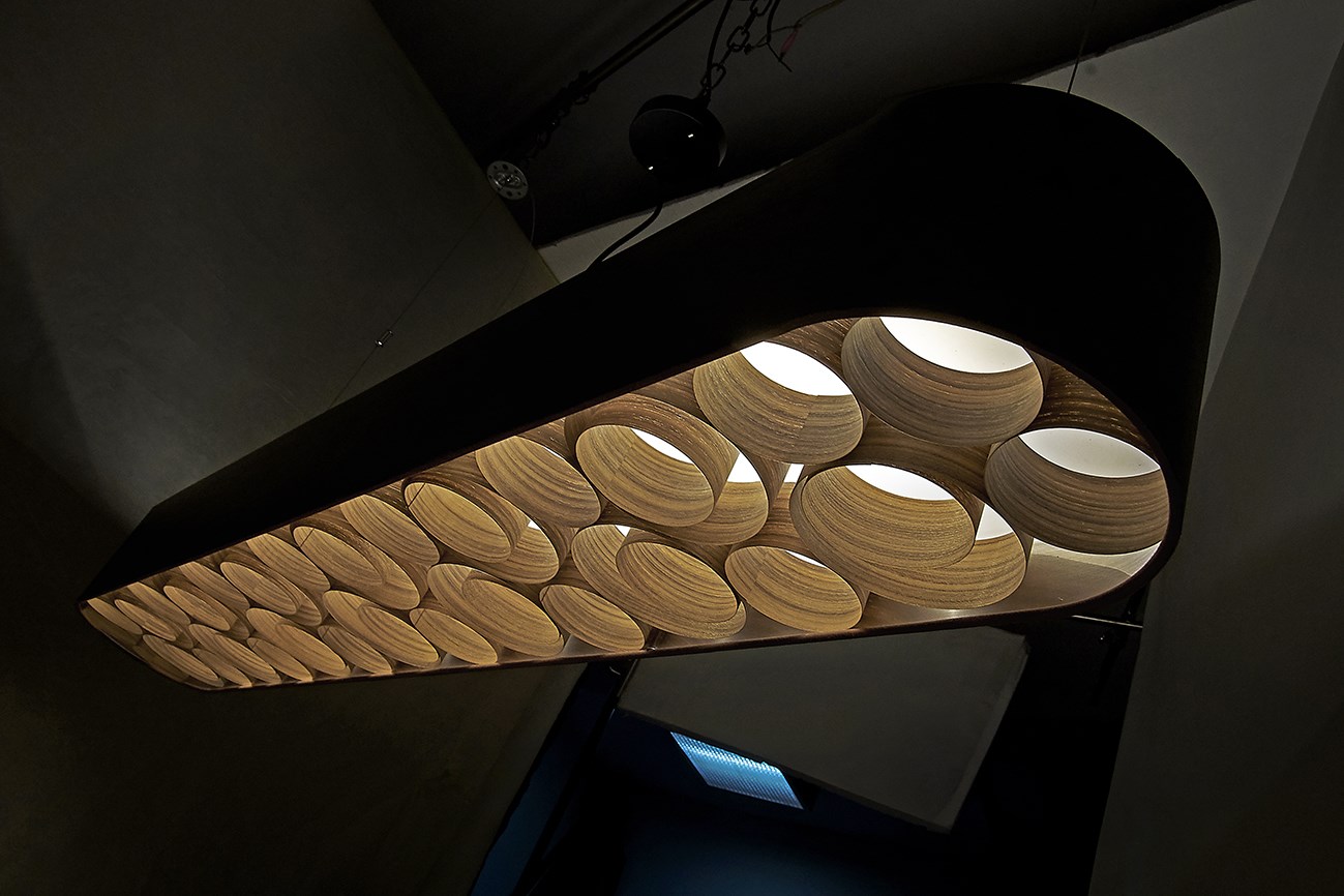 橢圓多環 長型吊燈