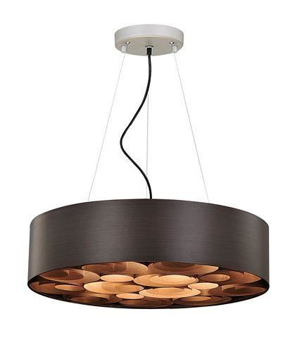 胡桃木 染色木皮多環 吊燈