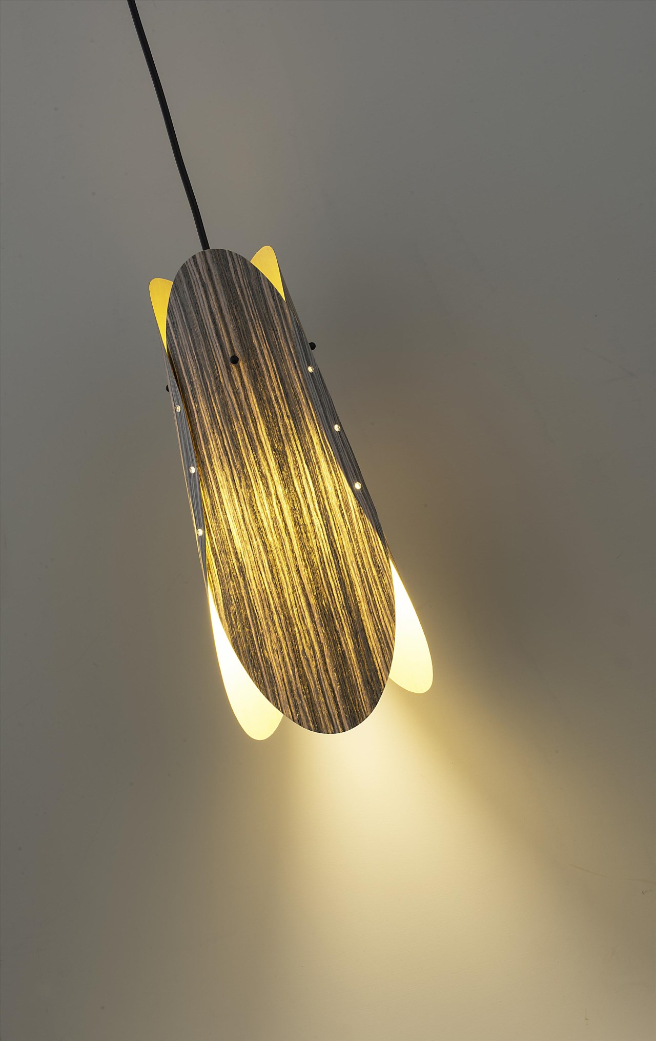 石紋木防塵燈罩