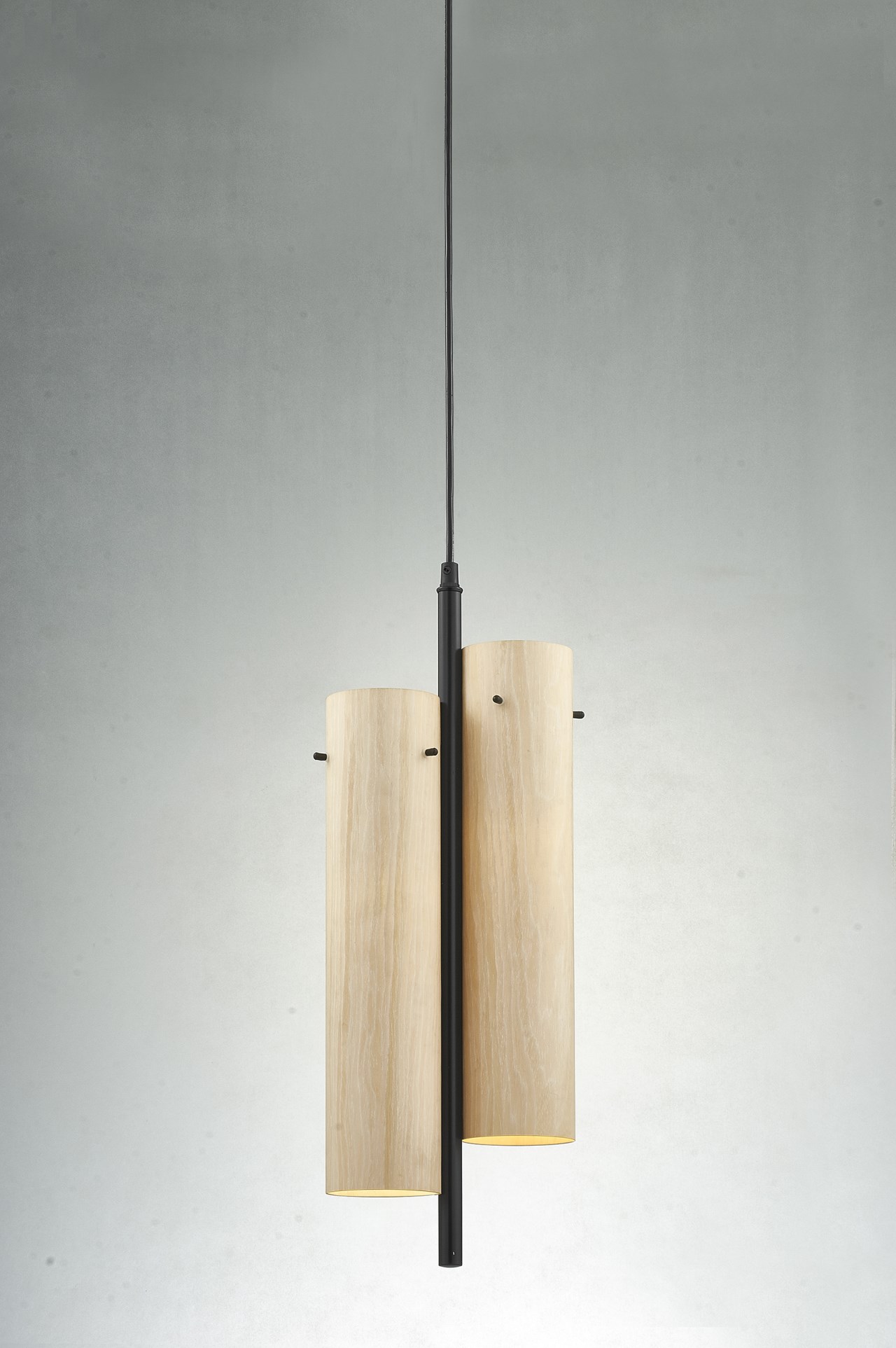 白杏原木皮燈罩 