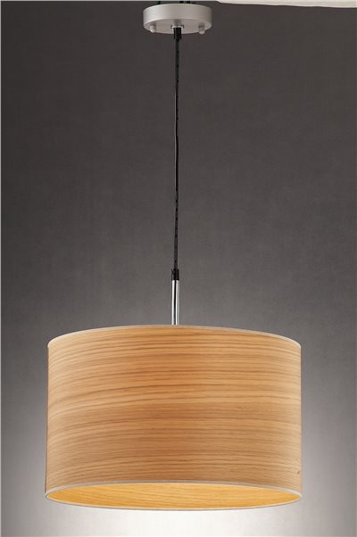 白橡木 圓筒吊燈